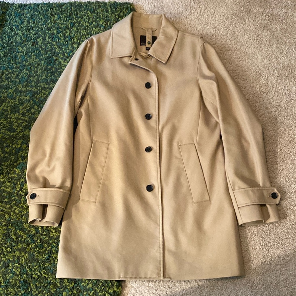Banana Republic Tan Trench Coat